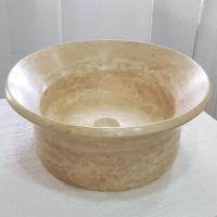 Traverten Altı Oval Lavabo 